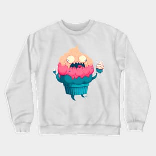 Cupcake Monster Crewneck Sweatshirt